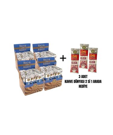 Coffee World Disposable Instant Coffee Gold 2 gr 50 x 4 pieces and 2in1 3 pieces