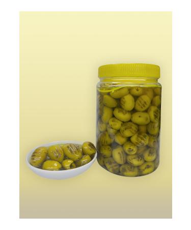 Dalg o lu Grilled Olive Ayval k Green Olive 1000 cc Glass Jar