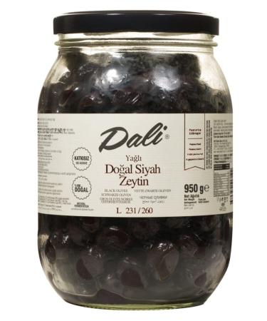 Dali Black Oil Olives 950 gr