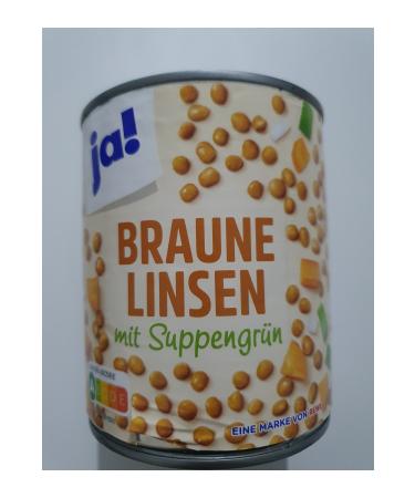 JA BRAUNE L NSEN mit SUPPENGR N