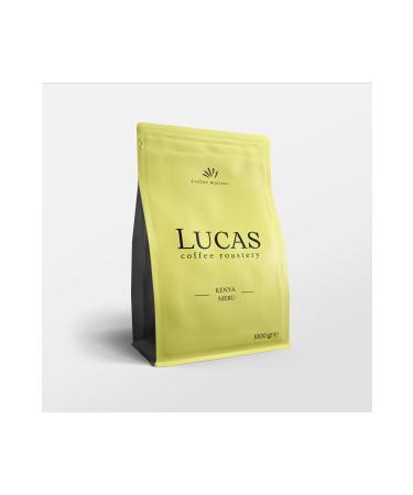 Lucas Coffee Kenya Meru 1000 gr Coffee