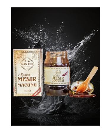 MAN SA B RL K Mesir Paste 420 gr Glass Jar - Buy Online on GoSupps.com