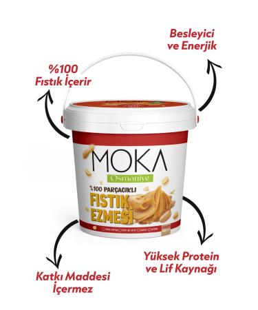 moka osmaniye 2x1kg Peanut Butter - Buy Online on GoSupps.com