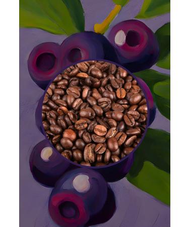 Mim and More Berry Coffee Blackberry Flavored Coffee Beans 200 Gr - Buy Online on GoSupps.com