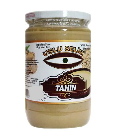 Uslu Selim Tahini Glass Jar 600 Gr. U ak Region