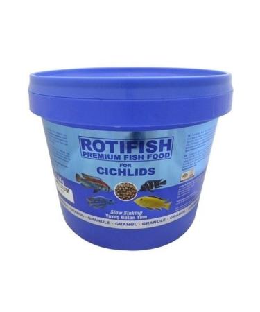 Rotifish Cichlid Red Gran Medium 2 mm Bucket Feed 2 KG