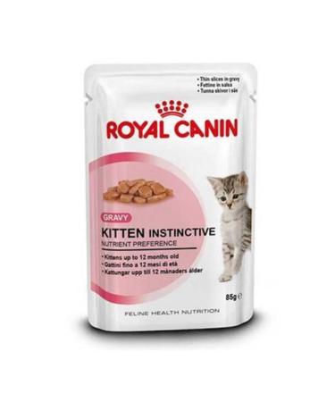Royal Canin Kitten Gravy Pouch Kitten Canned Food 85 Gr (12 Pieces)