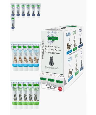 Royalist Malt paste + biotin paste + multivitamin set to support general health for neutered cats