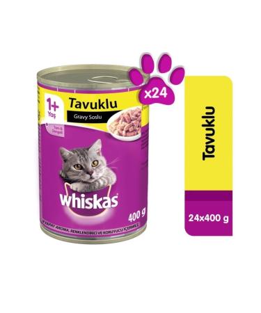 Whiskas Canned Chicken Meat 24x400 gr