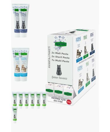 Sernely Cat Malt Advantageous Package (Multi Paste 7x100gr Sterile Paste 2x100gr Malt Paste 2x100gr)-1452