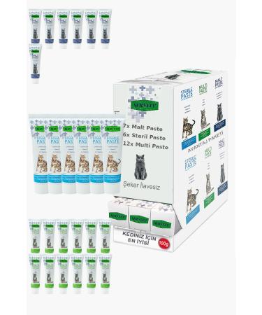 Sernely Cat Vitamin Advantage Package (Sterile Paste 4x100gr Multi Paste 4x100gr Malt Paste 2x100gr)-1676