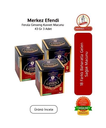 SN-M CENTER FEND 3 Jar Ferula Ginseng - 43 gr
