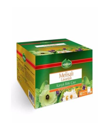 Mindivan Melissa Lavender Mixed Herbal Tea 40 bags