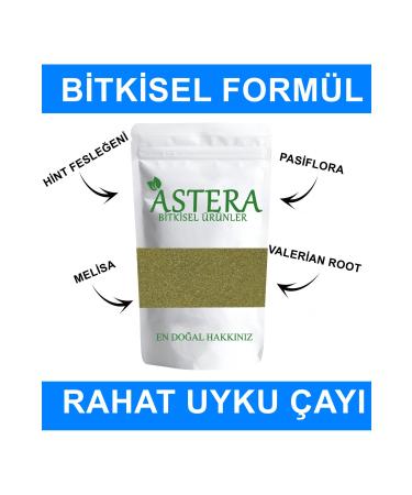 ASTERA 200 Gr Comfortable Sleep Tea (Passion - Indian Basil - Melissa - Valerian Root)