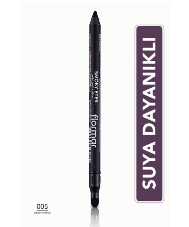 Flormar Eyeliner - Smoky Eyes Waterproof Eyeliner 005 Deep Purple 47000012-005 - Buy Online on GoSupps.com