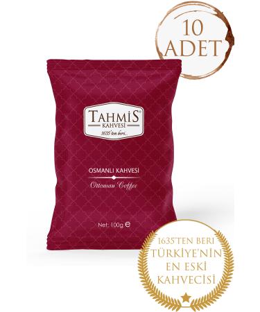 Tahmis 10-Piece Ottoman Coffee 100 Gram Package Set