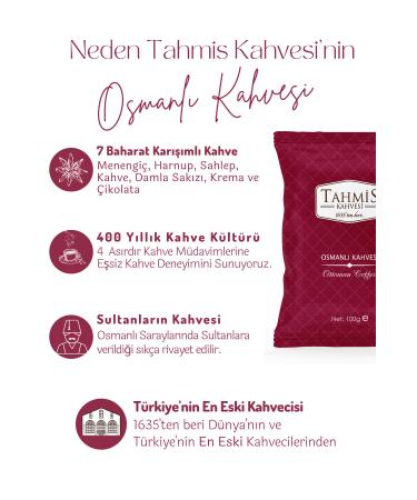 Tahmis 10-Piece Ottoman Coffee 100 Gram Package Set - Buy Online on GoSupps.com