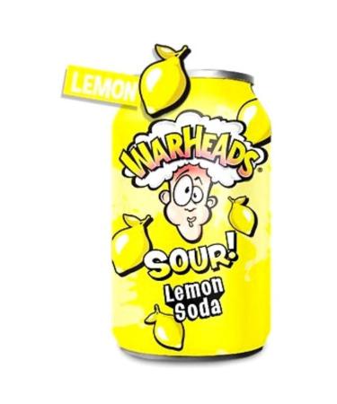 WarHeads Lemon Soda 355ml