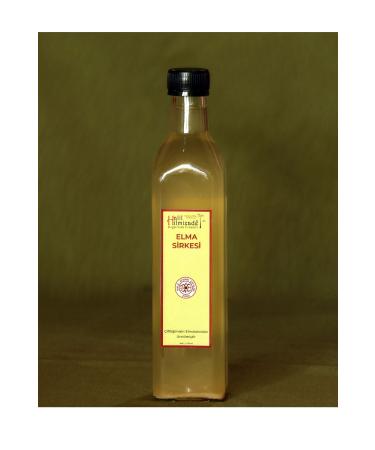 HAL L H LM ZADE NATURAL FOOD PRODUCTS Apple Vinegar From Our Farm's Organic Apples