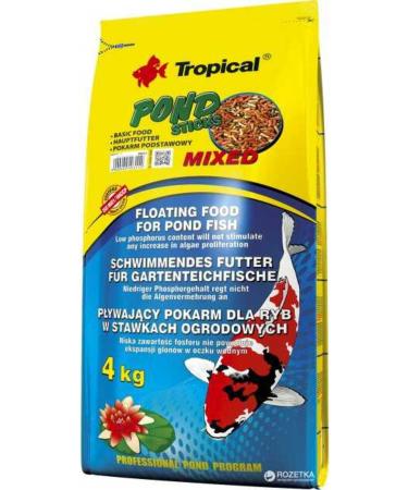 Tropical 40311 Tropical Pond Sticks Mixed 4kg