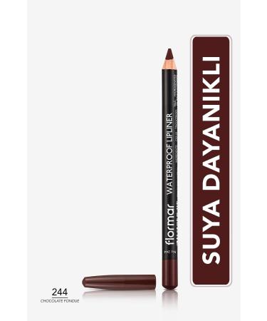 Flormar Waterproof Lip Pencil That Makes Your Lip Frame More Visible-244 eleg.651