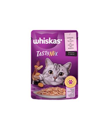Whiskas WH SKAS 85 GR POUCH TASTYMIX SALMON & CARROT 28 PACKS
