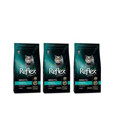 Reflex Plus Chicken Adult Cat Food 1.5 Kg Set of 2