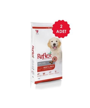 Reflex Steak and Rice Puppy Food 3 Kg X 2 Pieces
