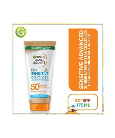 Garnier AMBRE SOLAIRE 50 DEGREE FACTOR SUN CREAM SUN MILK FOR CHILDREN KEYON3284