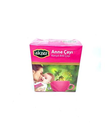 Akzer Mixed Herbal Tea with Harmala Seeds and Horse Chestnut 2 Packs 60*2 Filter Bags 90*2 gr