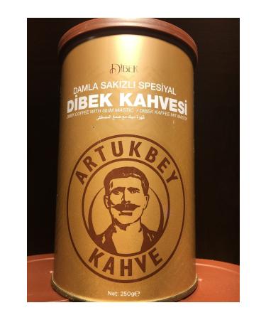 ARTUKBEY COFFEE Artukbey Mastic Special Dibek Coffee 250 Gr Tin Box - Buy Online on GoSupps.com