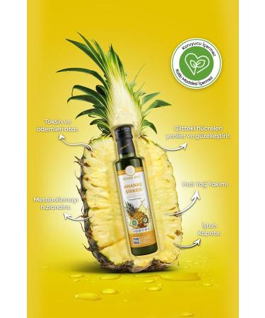 Z hre Ana Pineapple Vinegar Natural Fermentation Pineapple Vinegar 500 Ml - Buy Online on GoSupps.com