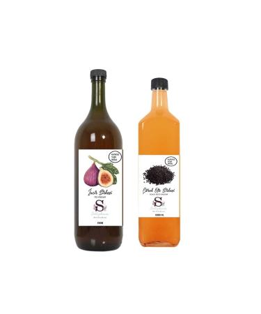 Suheylaana Natural Fig Vinegar 1500 ml and Cherry Vinegar 1000 ml