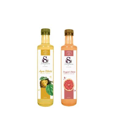 S heylaana Natural Quince Vinegar 500 Ml - Natural Grapefruit Vinegar 500 Ml