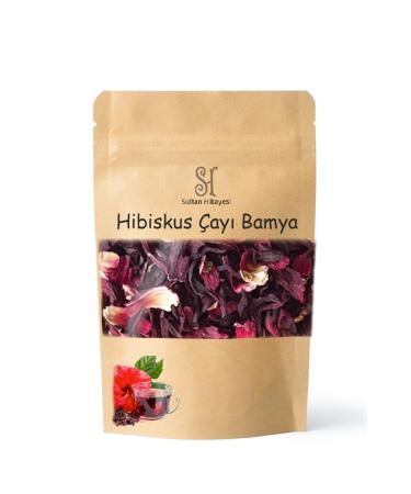 Sultan Story Hibiscus Tea Okra Flower Mecca Rose Natural 190 Gr