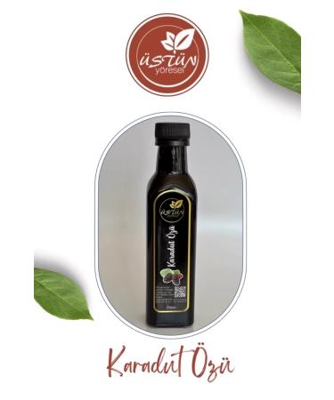 SUPERIOR LOCAL Organic Black Mulberry Extract 250 ml Homemade - Sour Black Mulberry Extract 250 ml
