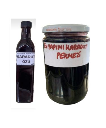 700 grams of Local Black Mulberry Extract and 850 grams of Black Mulberry Molasses
