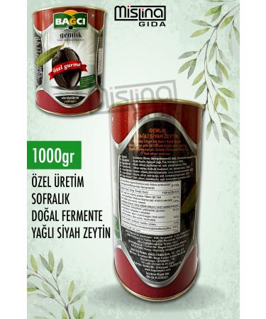 Bagci Olive Black Special Gourmet (2XL-XL) 1000 gr (1 KG) - Buy Online on GoSupps.com
