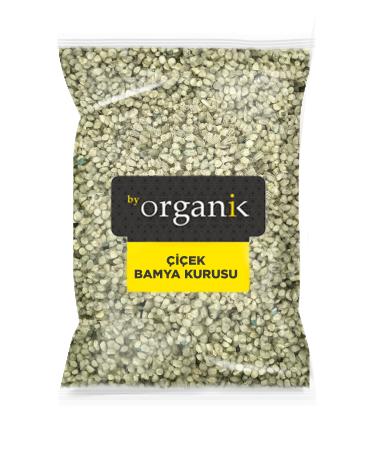 BY ORGANIC Dried Okra 100 gr (Flower Okra - Sifted)