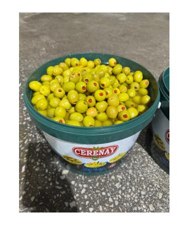 CERENAY Peppered olives - pepper stuffed olives 10 kg - Buy Online on GoSupps.com