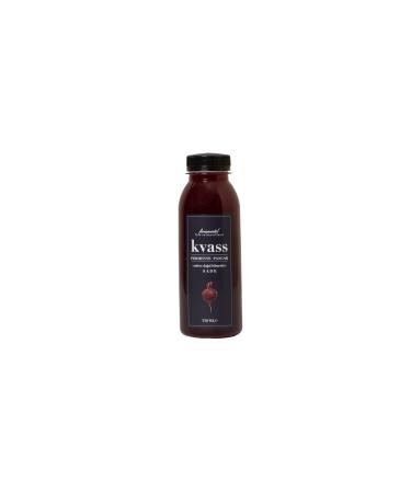 FERMENTEL Kvass Plain 330 Ml. - Fermented Beetroot (6 Bottles in a Box. All Without Bitterness)