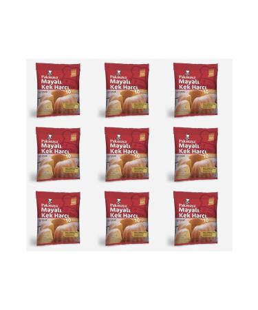 Pakman Pakmaya Yeast Cake Mix Plain 28 Gr X 9 Pieces