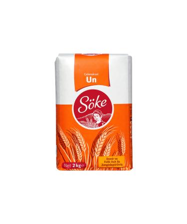 S ke Traditional Wheat Flour (2 kg) x4 Pieces