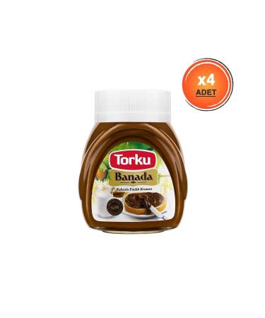 Torku Banada Cocoa Hazelnut Cream Glass 4 X 700 G