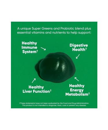 TY Goli Nutration SuperGreen Gummies 60 Pieces - Buy Online on GoSupps.com