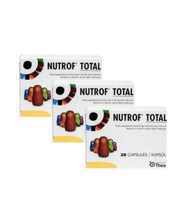 Thea Pharma Nutrof Total 3 Pack 30 Capsules
