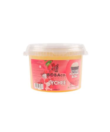 TheBobaCo. Bubblicious Bubble Tea Boba - Lychee 3 4kg