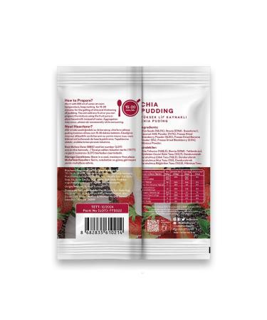 TheLifeCo Chia Pudding (HIGH FIBER PUDDING MIX) 57 G-12 Box (LOW CALORIE VEGAN GLUTEN-FREE) - Buy Online on GoSupps.com