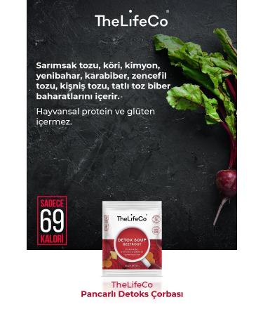 TheLifeCo Pure Red Beetroot Soup Mix 23 G - Box of 12 (LOW CALORIE VEGAN GLUTEN-FREE) - Buy Online on GoSupps.com