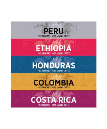 VESTRON Coffee Works World Coffees Trial Pack V1 5x50gr - Buy Online on GoSupps.com